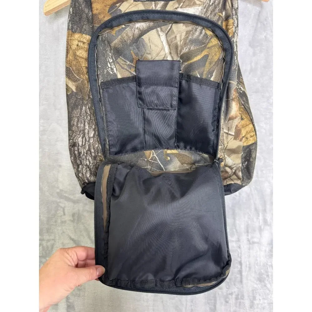 Fieldline Camo Backpack 3 Compartments Adjustable Outdoor Hiking Hunting